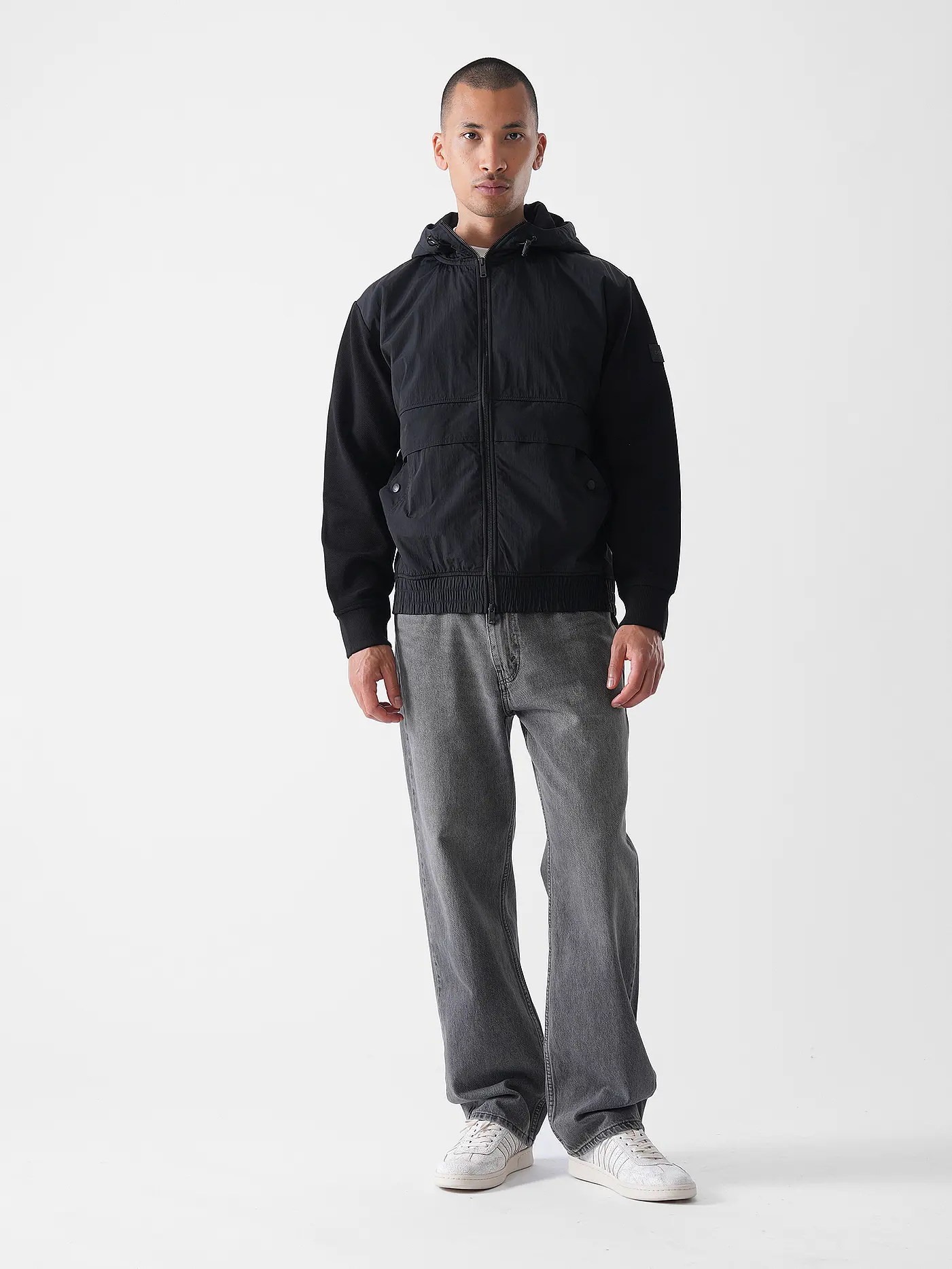 BOSS | Jacke ZE__HOOD | schwarz